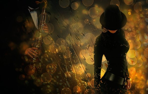 Саксофон в ночи