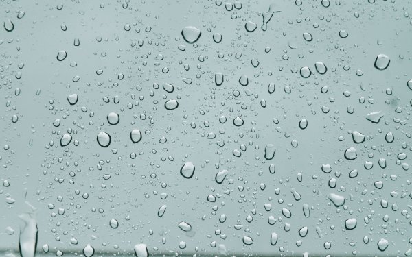 Обои капли дождя