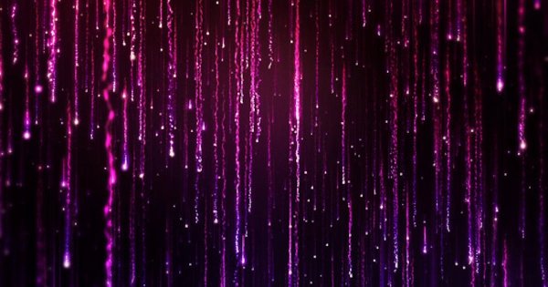 Неоновый дождь для фотошопа