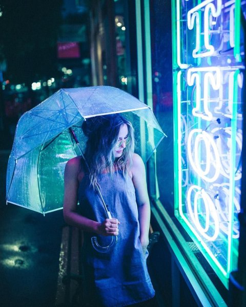 Ночная фотосессия