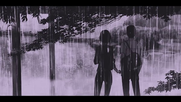 Аниме под дождем