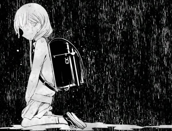 Аниме грусть одиночество