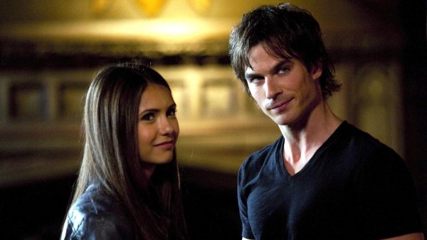 Деймон Сальваторе Елена Гилберт Стефан Сальваторе