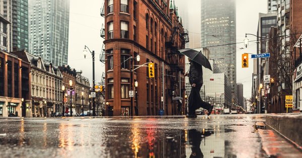 Дождливый день в Лондоне