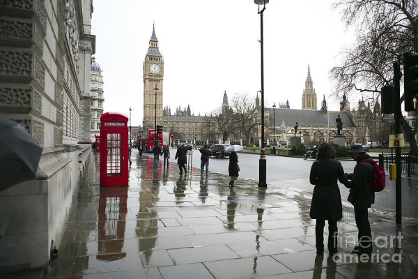 Великобритания дождь