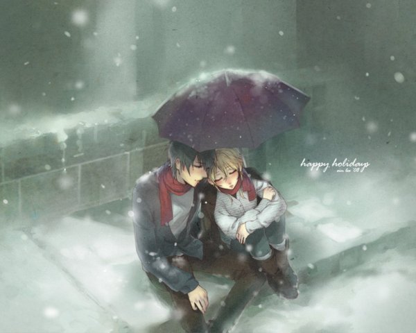 Аниме любовь под дождем