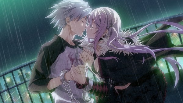 Аниме пары с белыми волосами