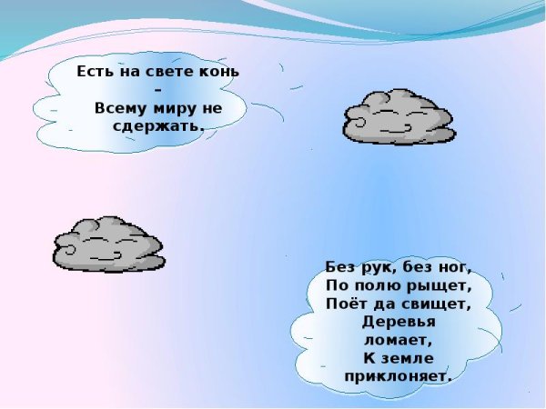 Загадка есть на свете конь всему миру не сдержать