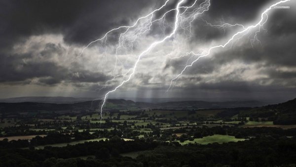 Гроза в горах