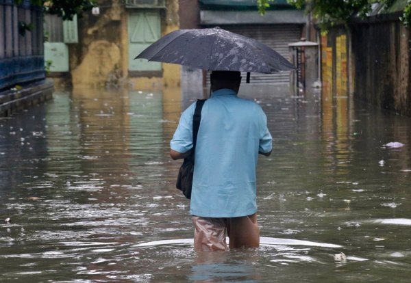 Сильный дождь