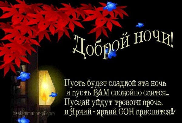 Открытки доброй ночи