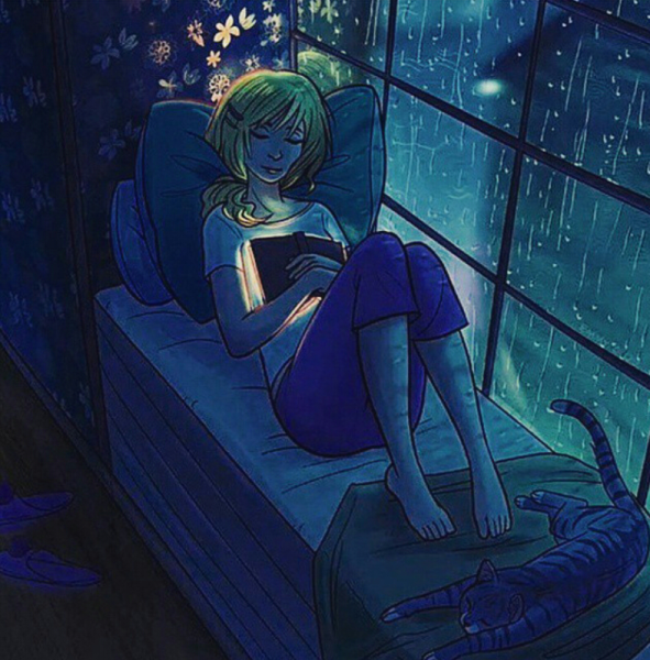 Спящий человек арт