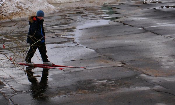 На лыжах без снега