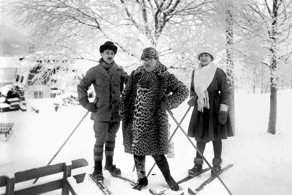 Старый лыжник