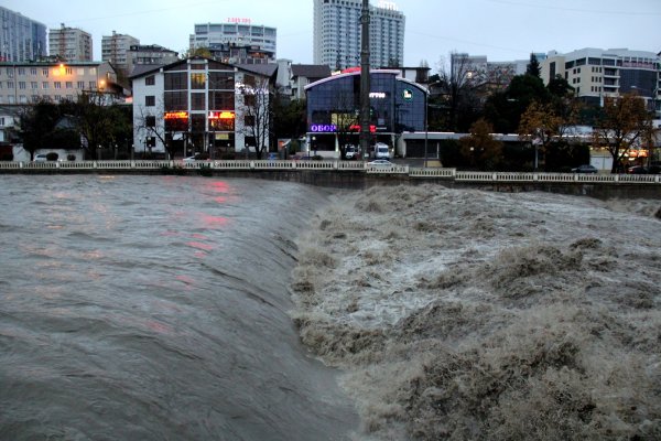 Ливень в Сочи