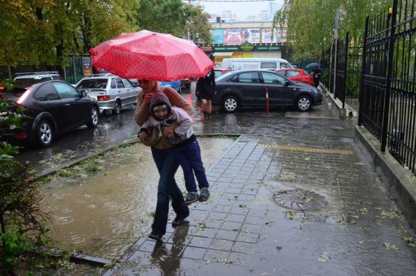 Дождь в Сочи