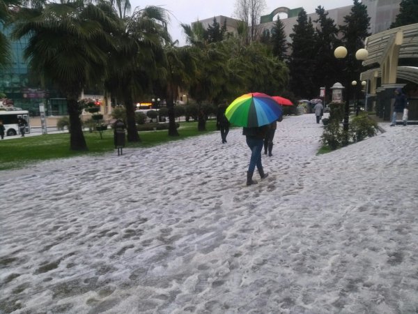 Дождь в Сочи