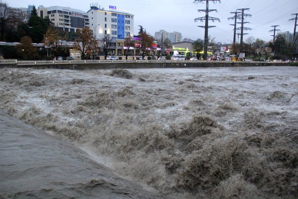 Ливень в Сочи