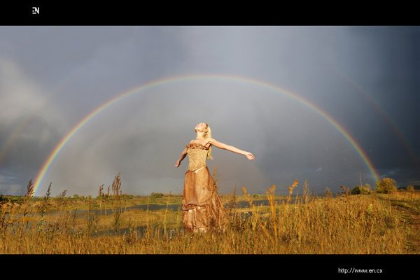 Чтобы увидеть радугу