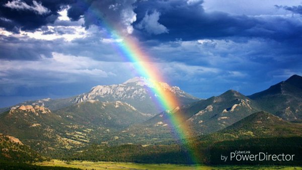 Самым красивым радугу Чечне