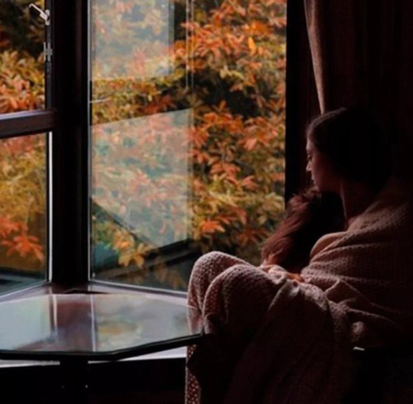 Осенний дождь на окне