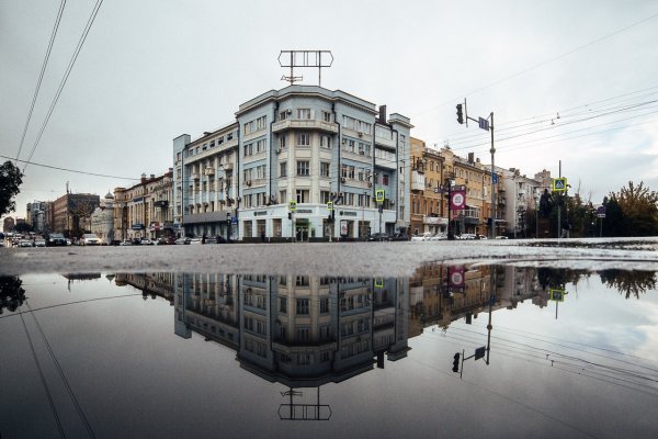 Дождь в Ростове фото