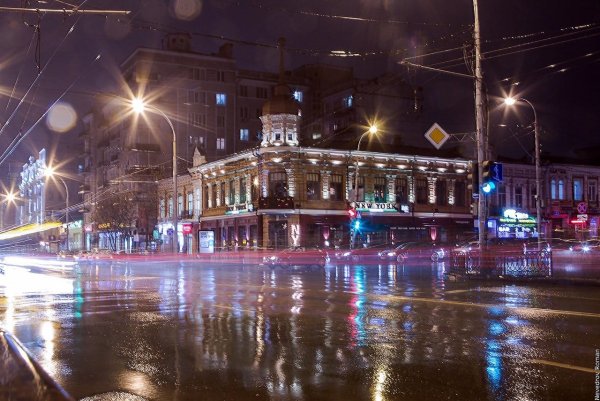 Дождь в городе Ростов-на-Дону