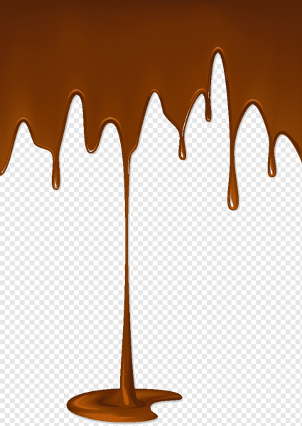 Фон подтеки шоколада