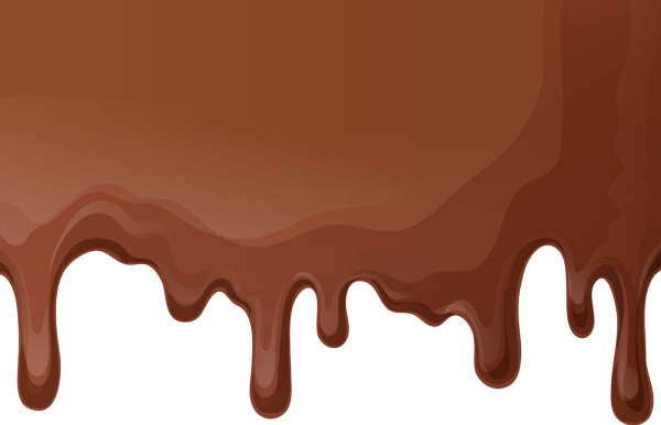 Стекающий шоколад