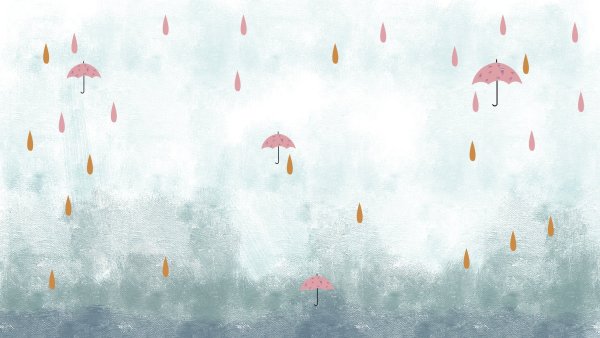 Фон для презентации дождь