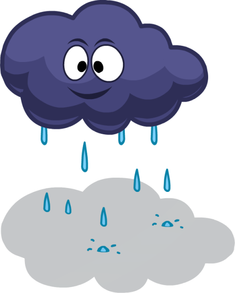 Тучка с дождиком