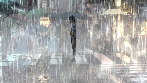 Дитя дождя Макото Синкай