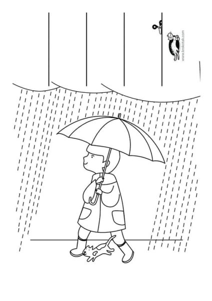 Раскраски осень для детей 5-6 лет