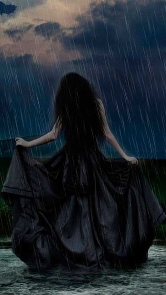 Одинокая девушка