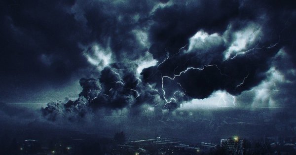 Мрачное небо