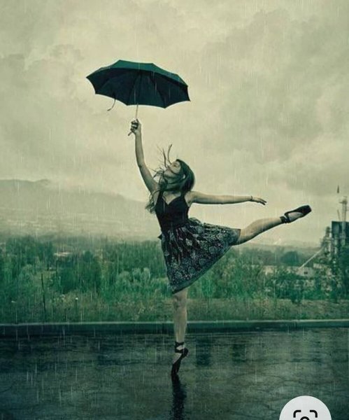 Балерина под дождем