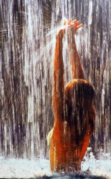 Намокла под дождем