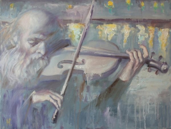 Михаил Безверхний художник скрипач