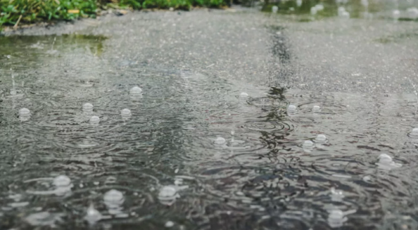 Дождь с градом