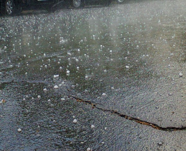 Град ливневые осадки