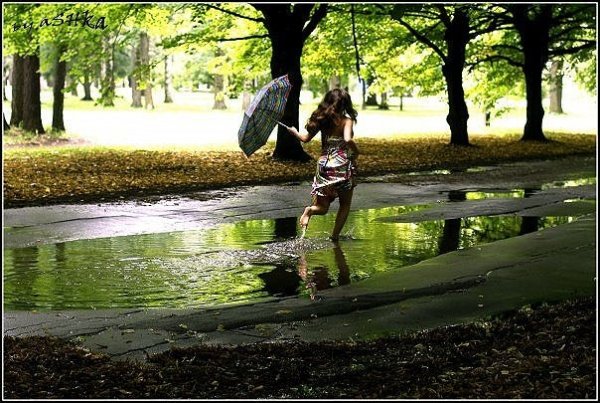 Чтобы увидеть радугу надо пережить