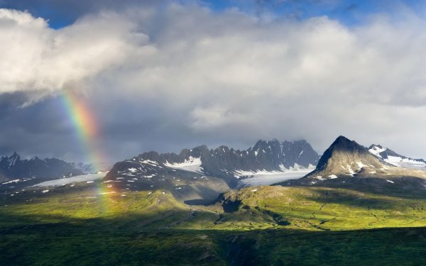 Радуга над горами