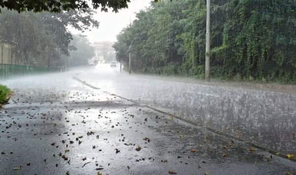 Сильный дождь