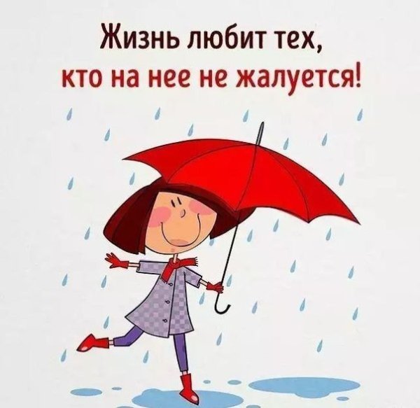 Дождливое утро не повод для грусти