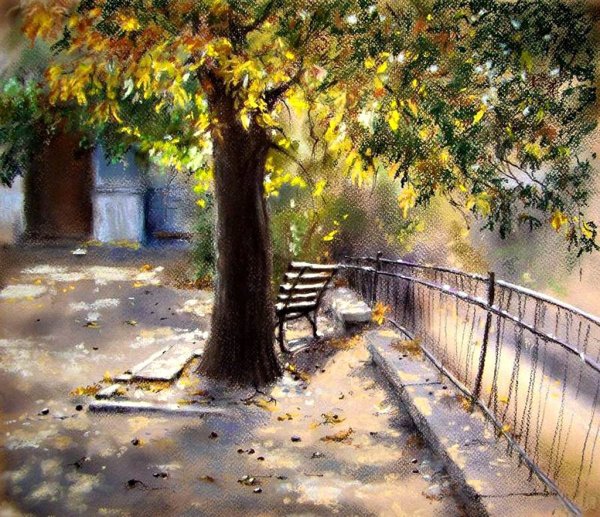 Живопись пейзаж Юшина Елена