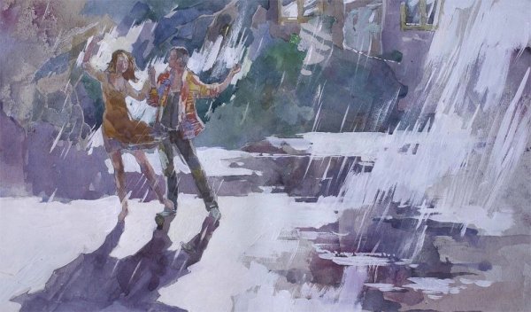 Жизнь это танцевать под дождем