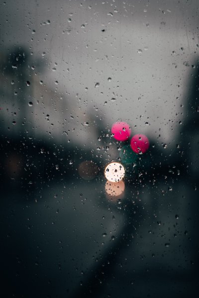 Капли на стекле живопись