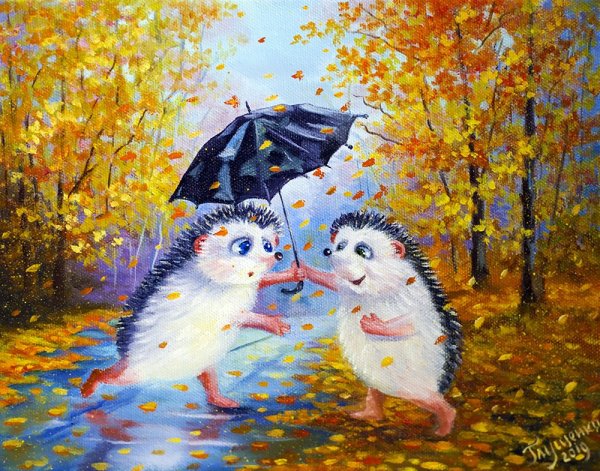 Ирина Глущенко художник Ежи