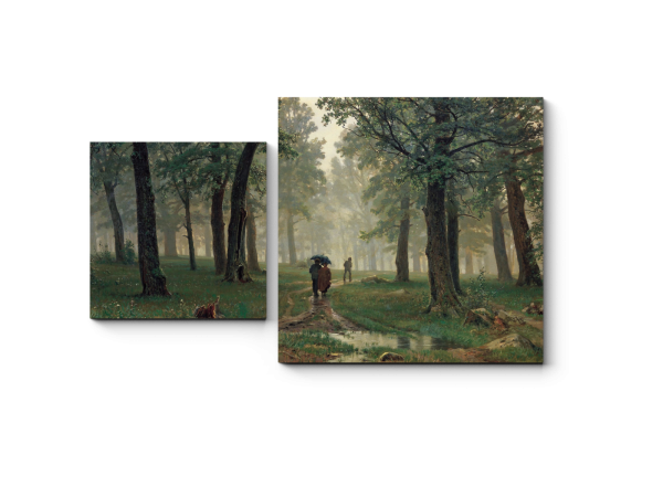 Дождь в Дубовом лесу 1891