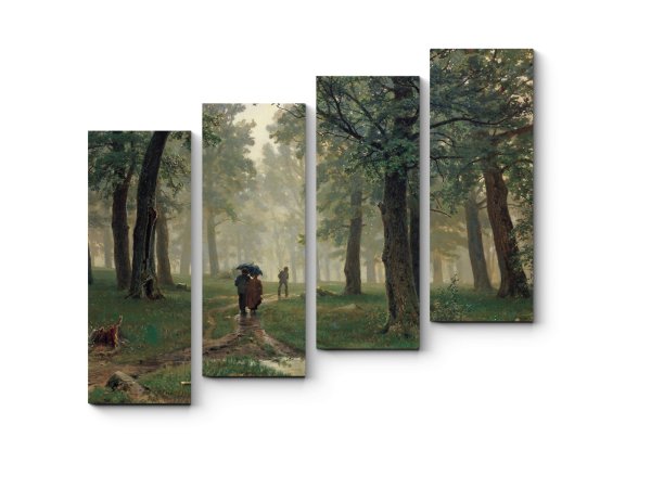 Дождь в Дубовом лесу Шишкин